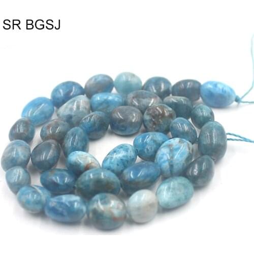 Free Shipping 8-12mm Blue Gems Kyanite Irregular Freeform Natural Stone Jewelry Making Accessories Gem Beads Strand 15"