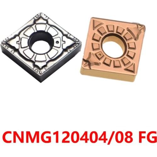 CNMG120404 CNMG120408 FG TT8125 TT5100 CT3000 CNMG 120408 120404 Carbide Inserts Cutting Lathe Tools CNC Turning 100% Original
