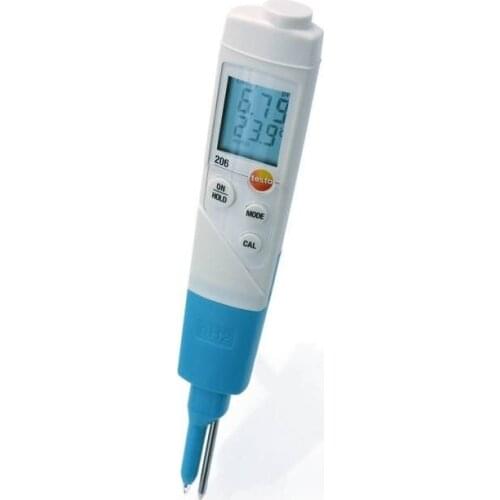 Testo 206-PH2 PH Meter Tester instrument probe head for liquids 0563 2062 !NEW!!Free shipping