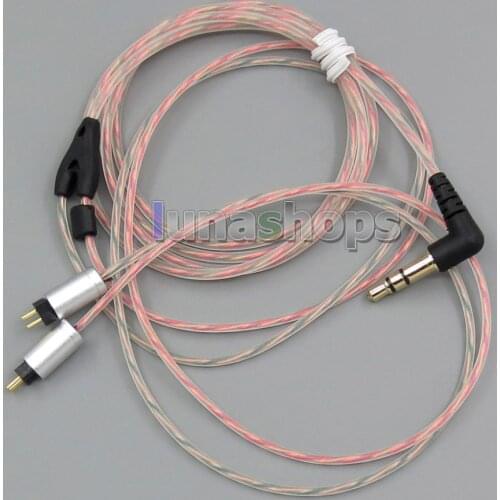 OFC Soft Clear Skin Earphone Cable For Westone W4r JH Audio 0.78mm pins LN004460