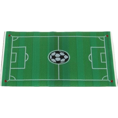 1/12 Scale Dollhouse Miniature Football Field Area Rug/Carpet/Mat Floor Coverings for Dolls House Any Rooms Furniture Decor