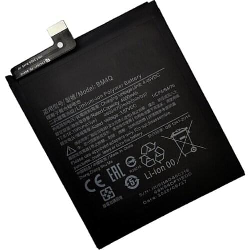 100% Original For Xiaomi Mi Poco F2 Pro Redmi K30 Ultra Battery BM4Q Li-lon Built-in Batteria Replacement Repair Spare Parts