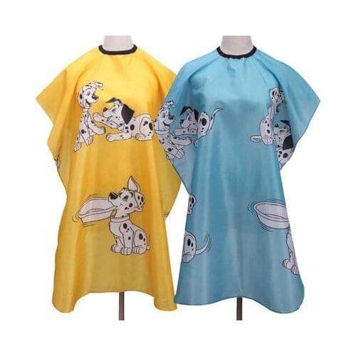 Hairdressing Children Kid Cartoon Cape Waterproof Hair Cutting Dyeing Clothes Manteau Apron Wrap Pro Salon Barber Styling Tools