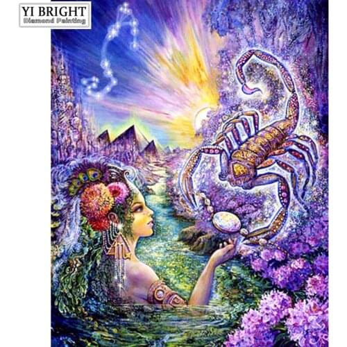 Full Square/Round Drill 5D DIY Diamond Painting"Scorpion Egg"3D Embroidery Cross Stitch Mosaic Rhinestone Decor Gift JCC