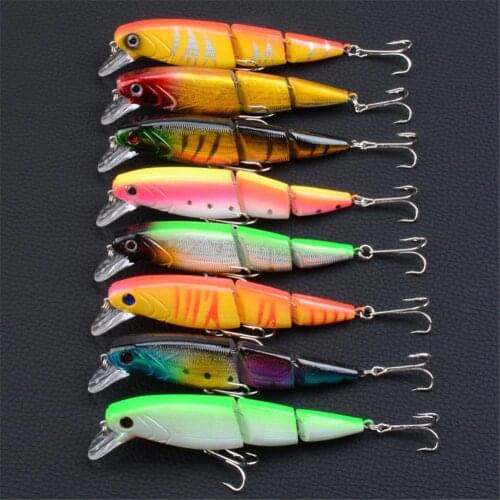 Fishing Bait Multi Jointed Fishing Minnow Bait Pike 10.5cm/14g Artificial Hard Bait Quality Hot Sale