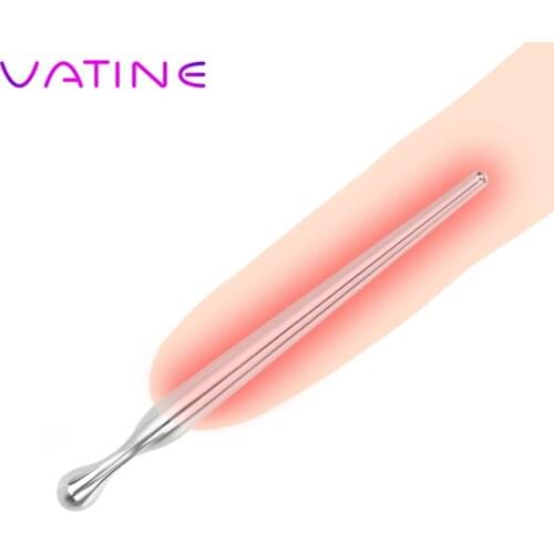 VATINE Catheter Sounding Sex Toys for Men Gay Urethral Prince Stretching Dilator Horse Stimulate Stainless Steel SM Penis Plug