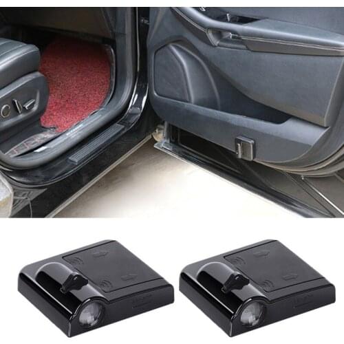 2 PCS Car Door Logo Projector Shadow Welcome Light For Toyota Corolla Yaris CHR Highlander Camry Venza Celica Land Cruiser Prado