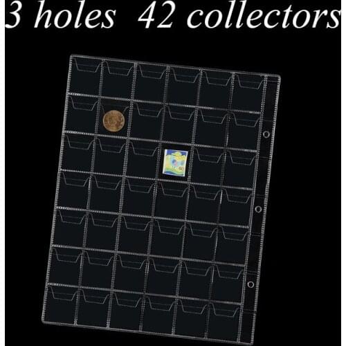 20pcs Coin Collection Protective Bag Loose-leaf Coin Collection Album Collection Album Plastic Holder Personalized Card Holder
