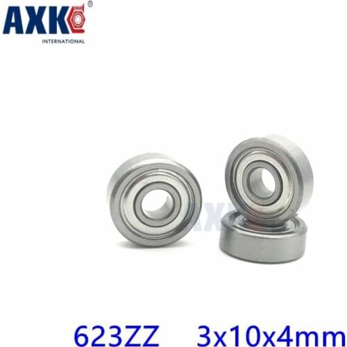 2019 Hot Sale Time-limited Thrust Bearing Rodamientos 100pcs 623zz 623 R-1030zz Deep Groove Ball Bearing 3x10x4mm Miniature