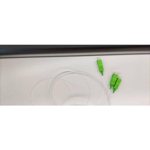 50PCS/Lot SC/UPC Fiber Optical PLC Splitter SC 1 X 2Mini steel tube type 1x20.9mm Fiber Opitc Splitter Micro-enclosed Splitter