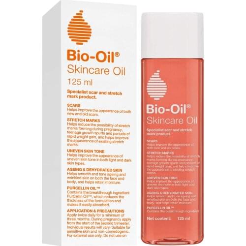 Bio-oil Anti-Stretch Mark & Moisturizing Skin Care Oil 125 ml aesthetic health beauty women body care herbal organic natural