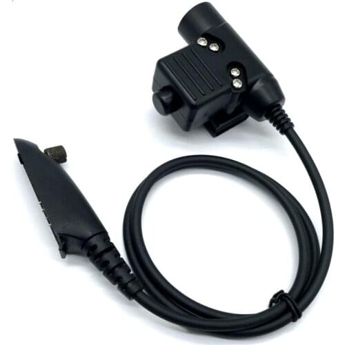 Banggood Military Z Tactical Headset U94 PTT for Motorola GP328 GP338 GP340 GP360 GP380 HT750 HT1550 PTX780 PRO5150 Radio