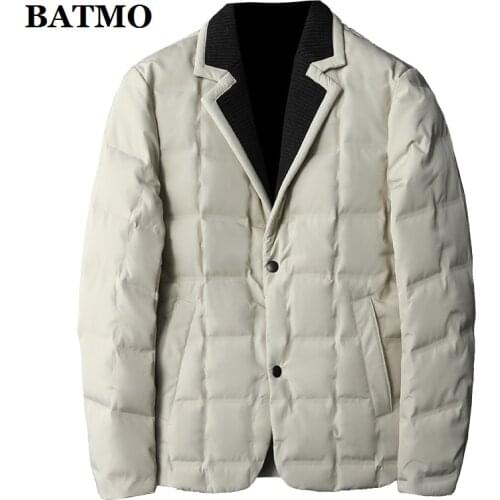 BATMO 2020 new arrival winter 90% white duck down jackets men,mens suits,plus-size M-4XL 198025