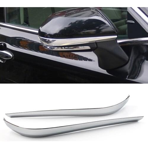 For Toyota Camry XV70 2018 2019 Chrome ABS Car Rearview Side Mirror Rear View Mirrors Decor Cover Trim 2 Pcs