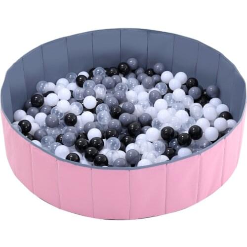 Ocean Ball Pool Children Home Folding Ball Pool Toy Indoor Fence Baby Bubble Color Ball Game Multi-function Folding Pool