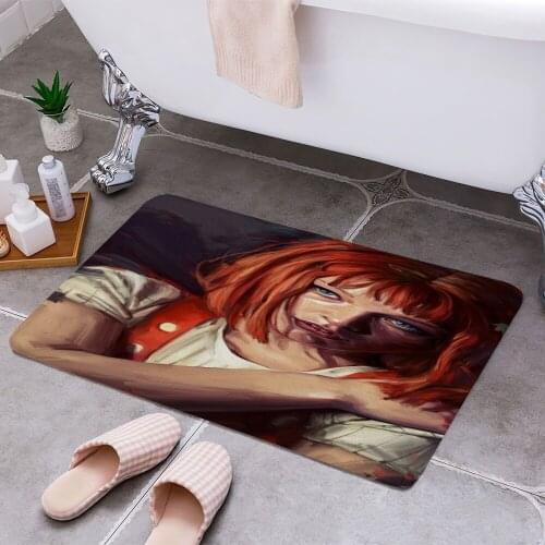 Leeloo 3D Print Doormats Rectangle Non-Slip DoorMat Bedroom Kitchen Entrance Print Door rugs Dropshipping