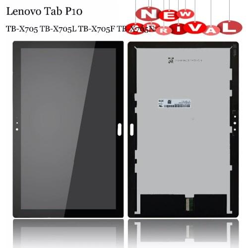 10.1" For Lenovo Smart Tab P10 Tab5 10 Plus TB-X705 TB-X705L TB-X705F TB-X705N LCD Display Matrix with Touch Screen Digitizer