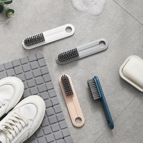 Multi-Functional Shoes Brush Sneaker Boot Shoes Brushes Cleaner Strong Plastic Household Laundry Cleaning Accessories Random