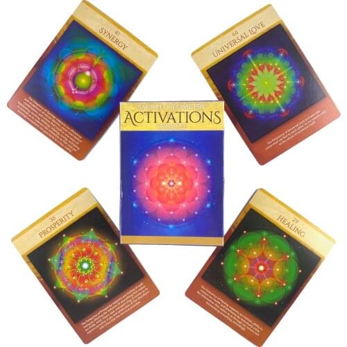 Activations Oracle Cards Leisure Party Table Game High Quality Fortune-telling Prophecy Tarot Deck With Guide Book