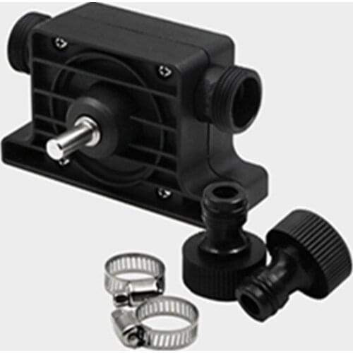 Portable Electric Drill Pump Self Priming Transfer Pump Drill Powered Pumps Oil Fluid Water Pump