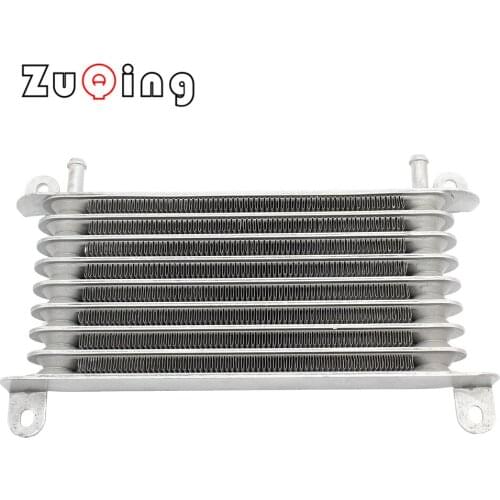 Motorcycle Oil Cooler Oil Engine Radiator Aluminum 125ml Cooling Radiators for 125CC-250CC Motorcycle Dirt Bike ATV
