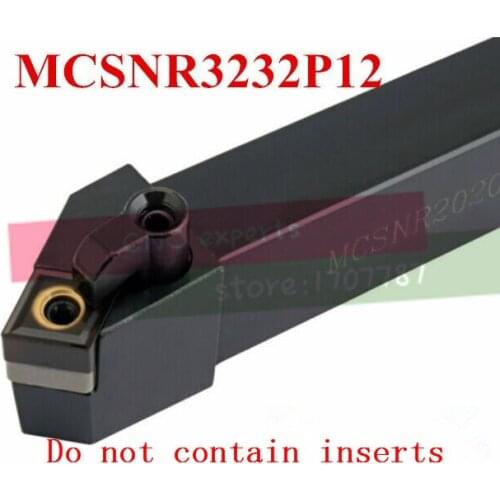 High Quality MCSNR3232P12 Metal Lathe Cutting Tools CNC Turning Tool 32mm*32mm*170mm External Turning Tool MCSNL3232P12