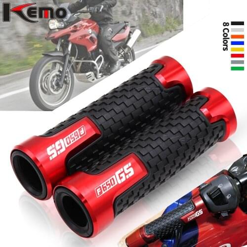 For BMW F650GS F650 GS 7/8" 22mm Universal Motorcycle Accessories CNC Aluminum Handlebar Hand Grips Handle Bar End Grip