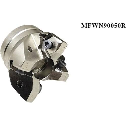 1pcs MFWN 90 Degree Face Milling Cutter Tool 50mm 63mm Disk Rough Machining for WNMU080608