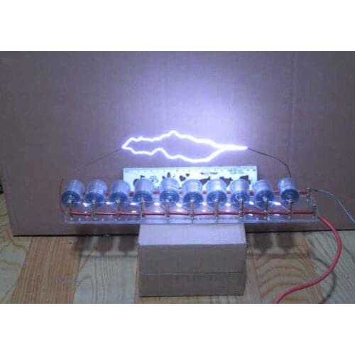 10grades Marx/impulse voltage/pulse high voltage generator Marx generator Tesla Coil DIY kit