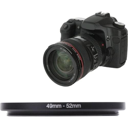 49mm To 52mm Metal Step Up Rings Lens Adapter Filter Camera Tool Accessories New 20CB