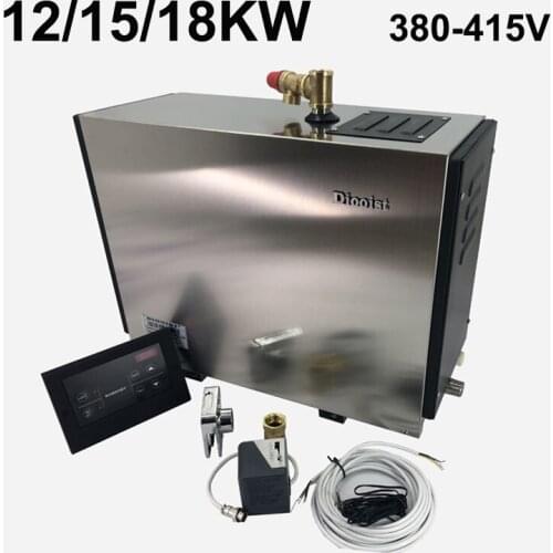 Automatic stainless steel Steam Generator Household Steaming Sauna Room Steam Bath Machine For Relax Spa Room Digital Controller