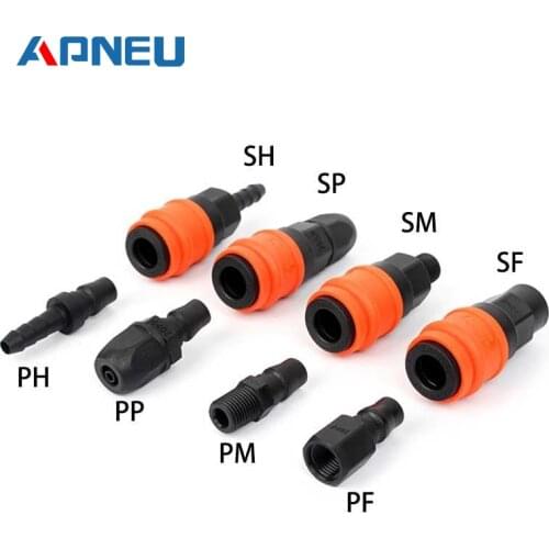 C Type Quick Connector Pneumatic High Pressure Coupling PP20 SP20 PF20 SF20 PH20 SH20 PM20 SM20 Air Pump Compressor Accessories