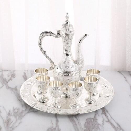 European trumpet wine tray pattern wine dispenser household wedding festive supplies wine utensils