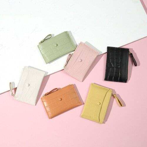 Newly Women Coin Credit Card Holder Wallet Minimalist Ladies Mini Purse Wallets For Women Pocket Purse For Men Кошелек Женский