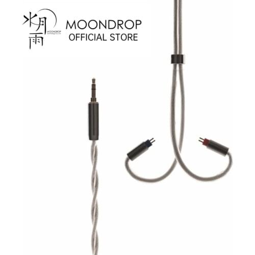 MoonDrop SHIROKAWA Gold- Silver-Palladium 0.78 2Pin Upgraded Earphone Cable