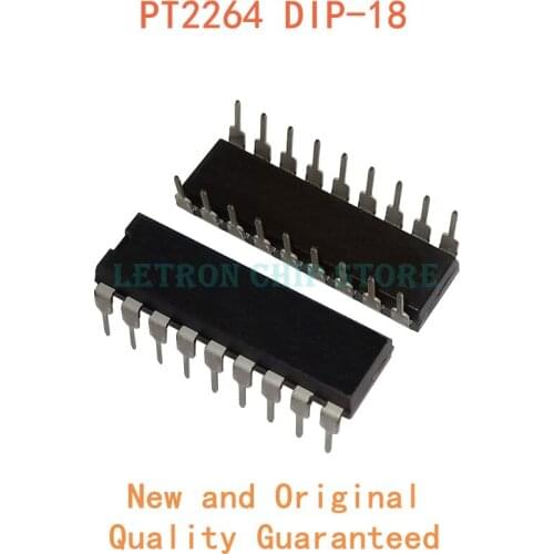 10PCS PT2264 DIP18 DIP-18 DIP new and original IC Chipset