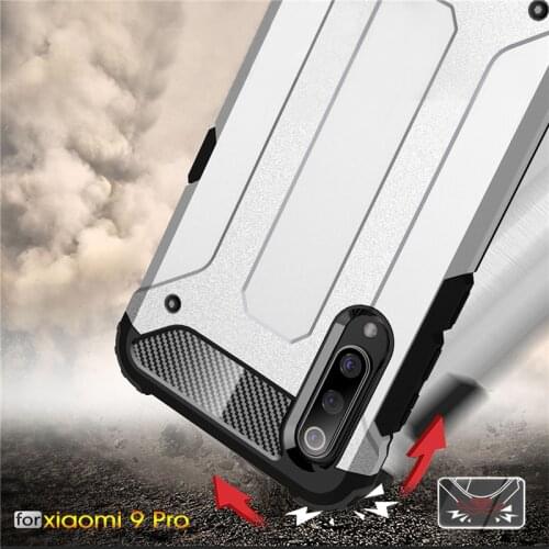 Strong Hybrid Tough Shockproof Armor Phone Case for Xiaomi Mi9 SE Mi9 Pro 5G CC9e A3 Lite Redmi Note 8 Pro 7A Y3 S2 Rugged Cover