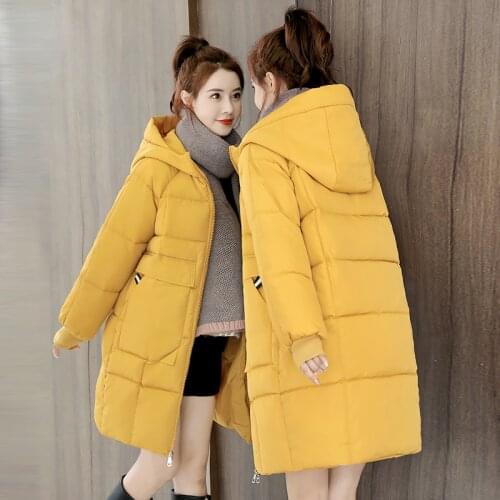 Winter Womens Jacket Long Hooded Woman Parkas Cotton Thicken Female Coat Korean Clothes Womens Ropa De Invierno Mujer WPY1506