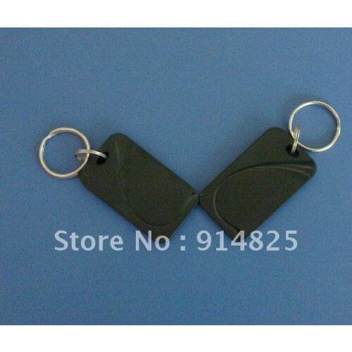 100pcs/lot 125khz TK4100 EM-ID rfid keyfob with keychain K003 reading range 4-7cm