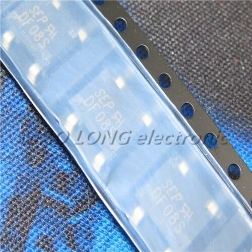 100PCS/LOT DF08S 1A 800V SOP-4 Rectifier bridge pile