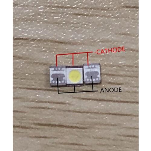 200pcs SEOUL High Power LED LED Backlight 1210 3528 2835 1W 100LM Cool white SBWVT120E LCD Backlight for TV TV Application