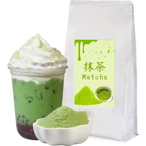 500g Natural Matcha Tea Powder Pure Organic Portable Mini Matcha Green Tea Powder Professional Kitchenpaper Bags Tea Bag
