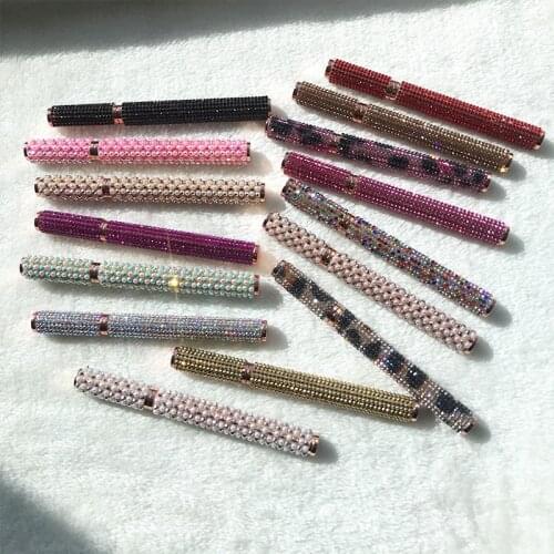 Diamond Waterproof Black Self-adhesive Eyeliner Pen To Sticker Eyelashes No Blooming Beauty Makeup Tool For Women