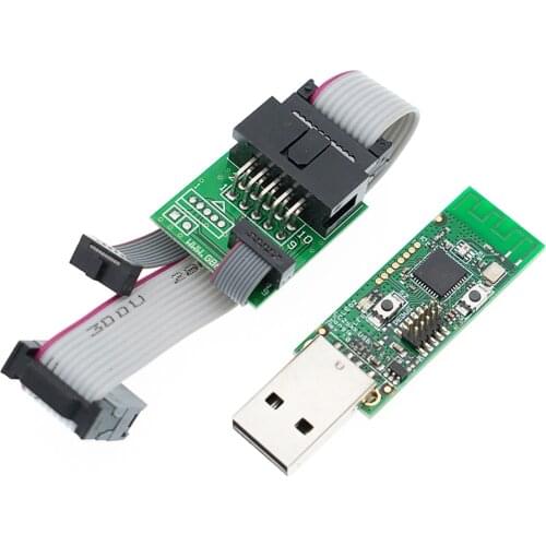 Wireless CC2531 Sniffer Bare Board Packet Protocol Analyzer Module USB Programmer Downloader Cable Connector