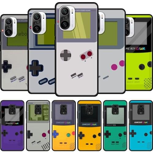 Retro Gameboy Smartphone For Xiaomi Redmi Note 10 9 9T 9S 8 8T 7 Pro Max TPU Cover Soft Fundas Shell