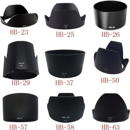 For HB-23 HB-25 HB-26 HB-29 HB-37 HB-50 HB-57 HB-58 HB-63 camera Lens Hood for nikon lens camera