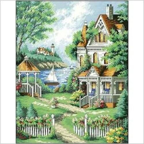 Pretty Ideal Home Needlework Embroidery Cross Stitch Kit Factory Sale
