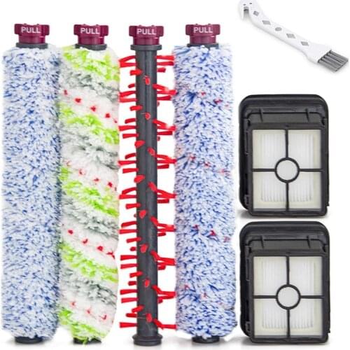 Eplacements Brush Roller & Filters Set Compatible for Bissell Crosswave 1785 2306 2551 Series Wet Dry Vacuum Cleaner