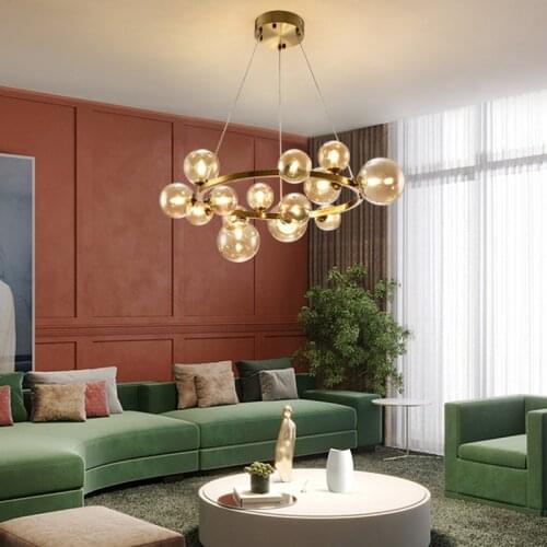 Nordic G9 Bulbs Pendant For Dining Table Living Room Kitchen Villa Restaurant Bedroom Foyer Coffee Bar Hall Indoor Home Lights