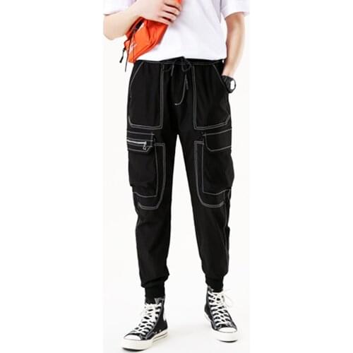 27-46 New 2021 Men Women clothing GD Hair Stylist fashion street Casual Harem Pants legged hip hop overalls plus size costumes